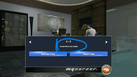 NBA2k19生涯模式怎么换球队？