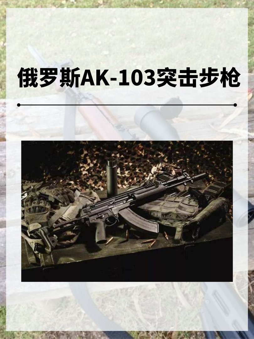俄罗斯AK-103突击步枪