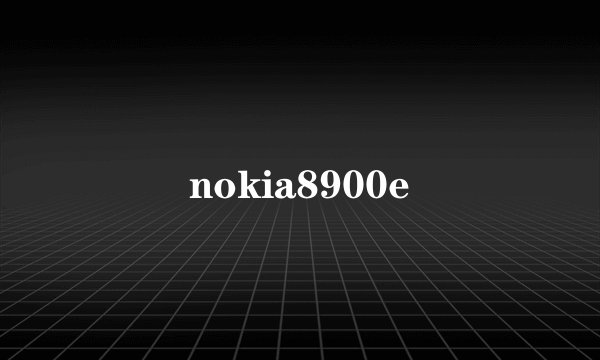 nokia8900e