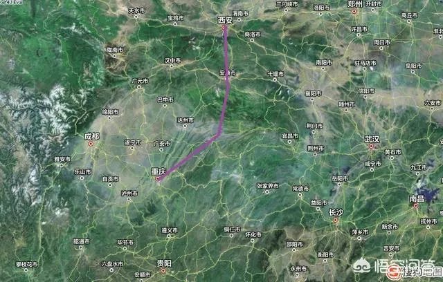 西渝高铁到底过哪里？