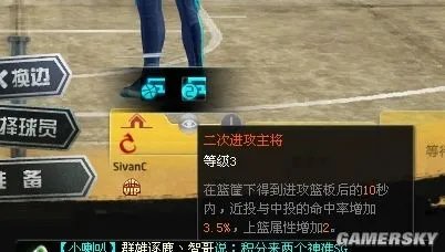 NBA2K Online技能系统介绍