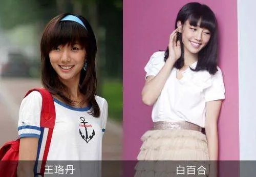 很多人说王洛丹和白百何长得到底有多像?