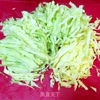 圆白菜炒鸡蛋