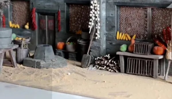 神还原！10斤巧克力神还原武林外传小院，这是咋做出的？花了多少工夫？