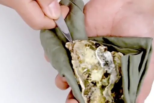 生蚝怎么打开