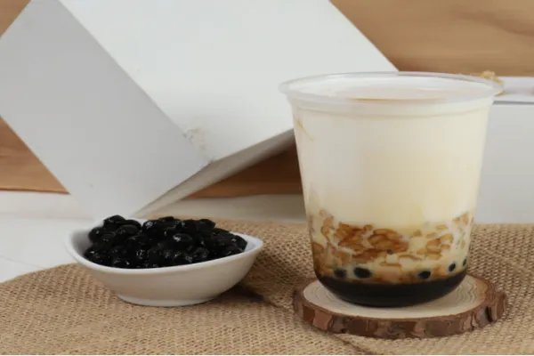 发朋友圈晒喝奶茶的短句