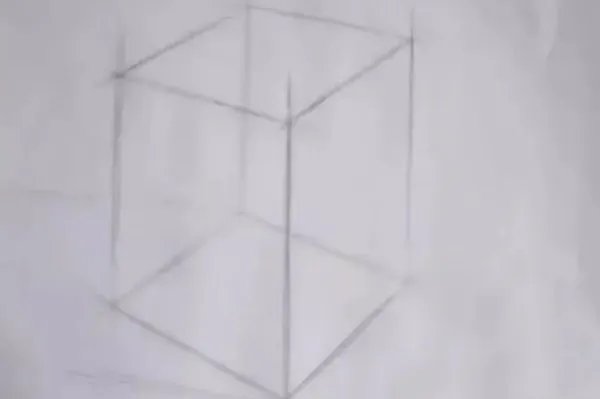 正方体怎么画