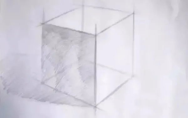 正方体怎么画