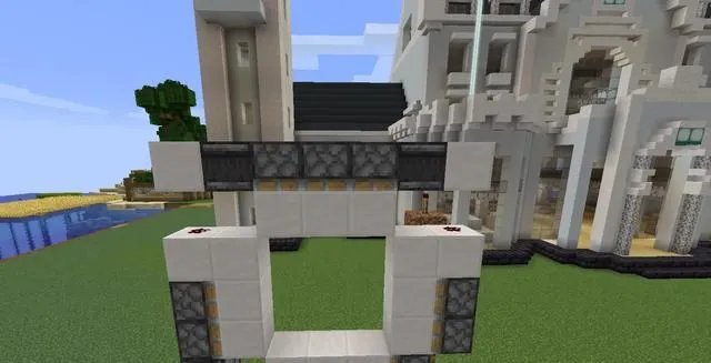 我的世界自动门怎么做