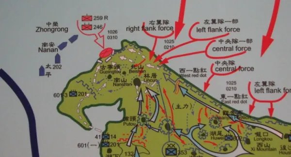 金马岛战役死了多少人