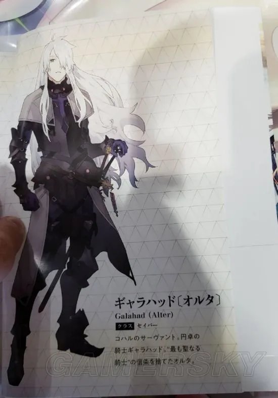 FGO加拉哈德alter立绘 saber加拉哈德alter资料