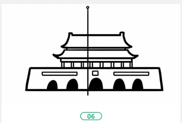 爱祖国的画简单又漂亮