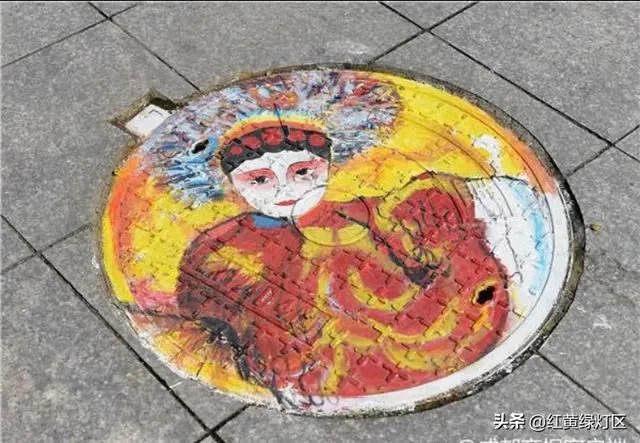 井盖为什么是圆的？