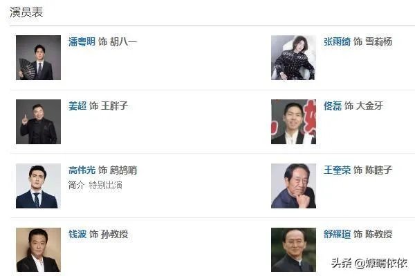 2017鬼吹灯之龙岭迷窟演员表？