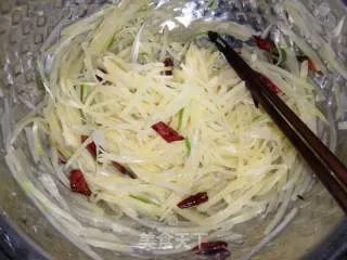 炝拌土豆丝