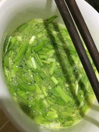 蒜苗炒鸡蛋