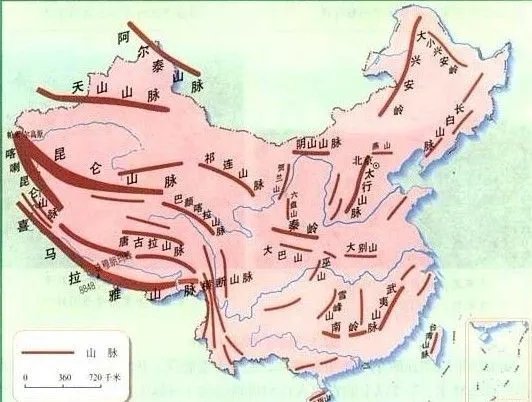 中国地形图高清版