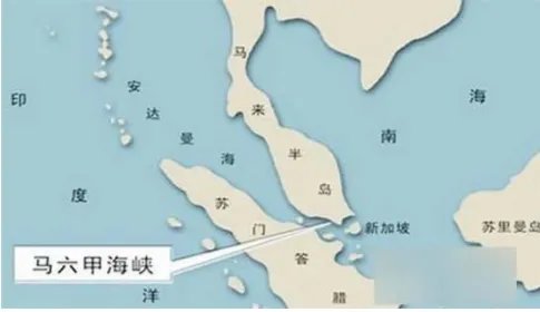 马六甲海峡两岸的三个国家是什么？