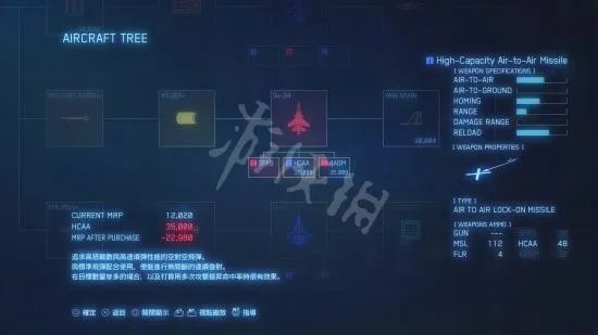 《皇牌空战7》图文攻略 全机型介绍与流程图文攻略