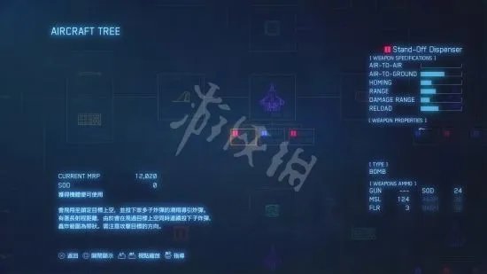 《皇牌空战7》图文攻略 全机型介绍与流程图文攻略