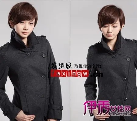 可爱女生齐肩短发发型图片