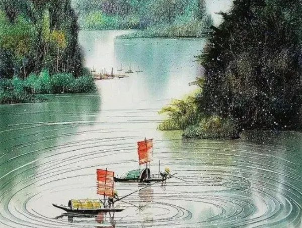 天门中断楚江开,碧水东流至此回是什么意思?