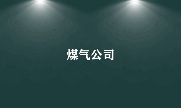 煤气公司