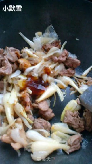 鬼节必吃的酸荞头焖鸭肉