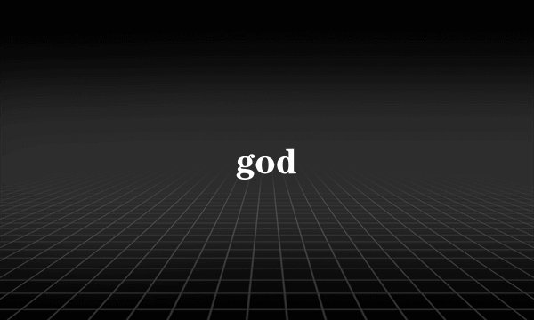 god