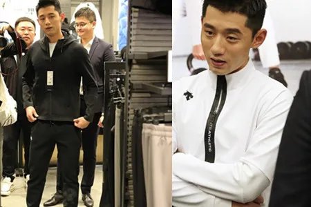 张继科现身厦门 参与剪彩仪式现场人气爆棚