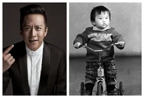 邓超晒童年照  主要看气质是什么鬼？