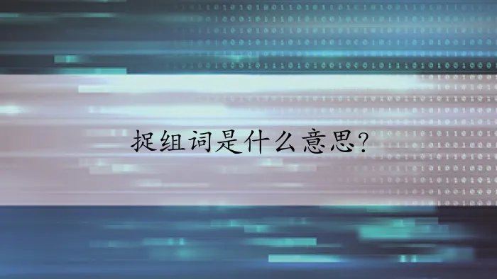 捉组词是什么意思？