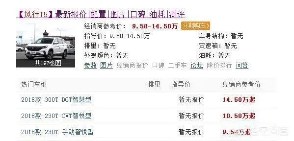 东风风行T5怎么样?