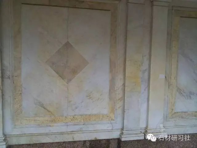 图解各种石材污染病变问题（一）