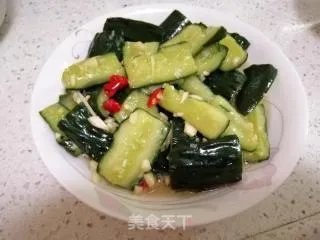 凉拌青瓜