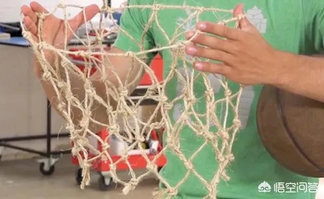 篮球网的详细编织方法?