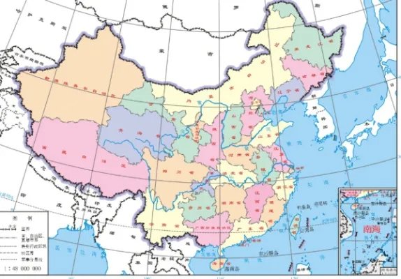 中国地形图高清版