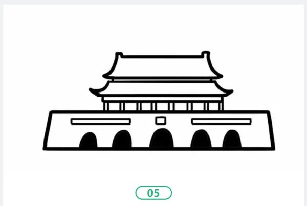 爱祖国的画简单又漂亮