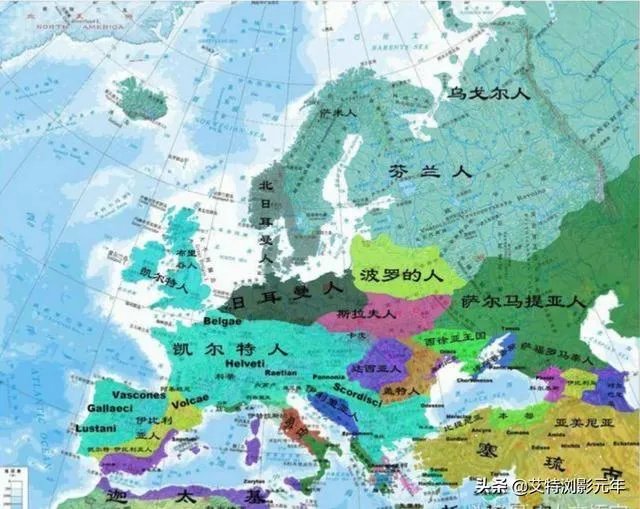 美剧《斯巴达克斯》色雷斯人、日耳曼人、高卢人都指的是哪里？