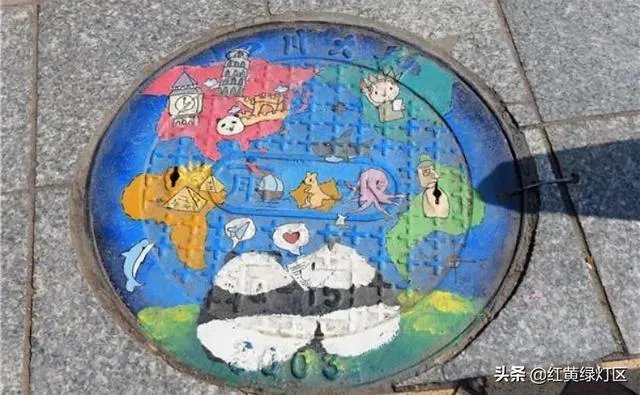 井盖为什么是圆的？