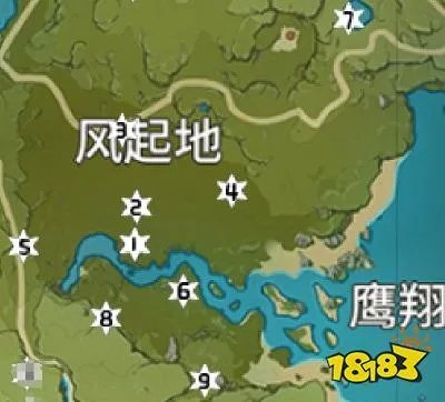 原神风神瞳全部采集位置 2024风神瞳详细点位图文分享