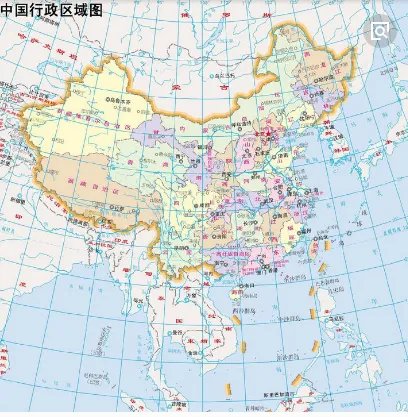 中国地形图高清版