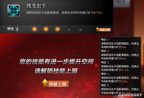NBA2K Online技能系统介绍