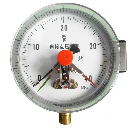 电接点压力表怎么调