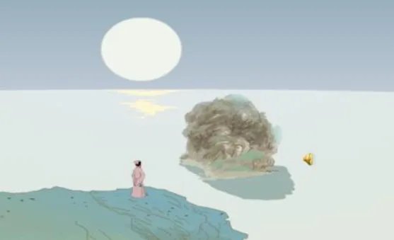 望洞庭的诗意简短