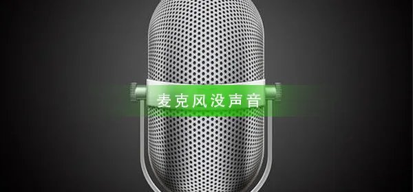 麦克风没声音如何设置