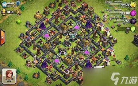 部落冲突9本最强布阵推荐 部落冲突9本最强布阵是什么