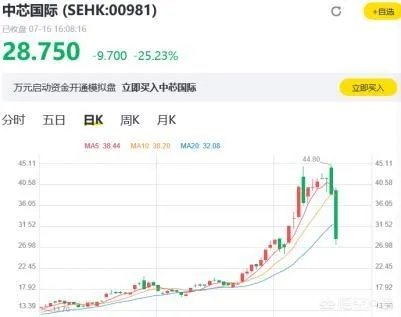 中芯国际会成为下一个中国石油吗？