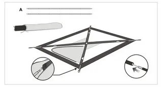如何搭帐篷的图片解说