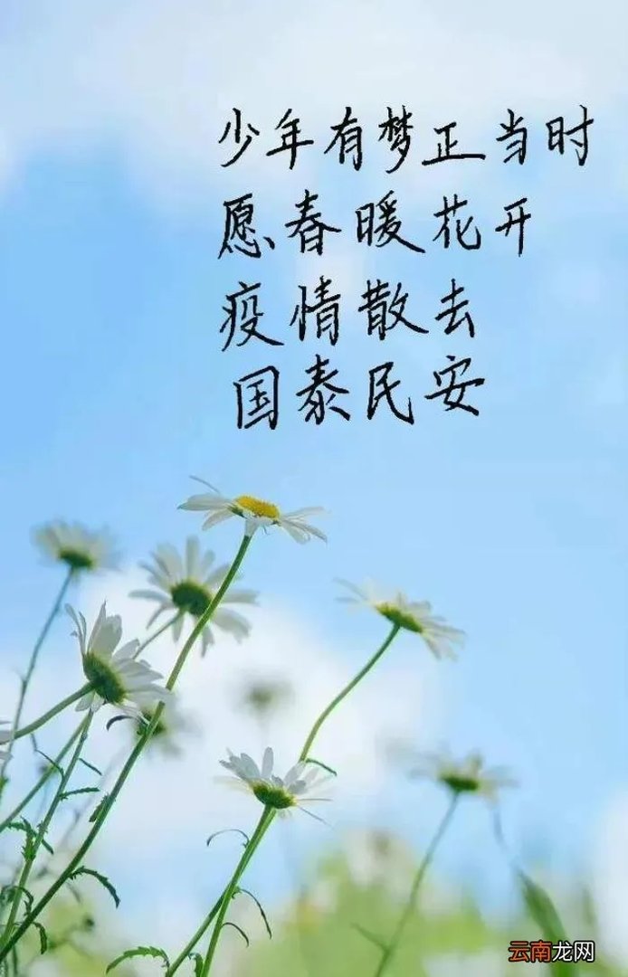 疫情当下那些暖心语录 希望疫情结束的暖心话